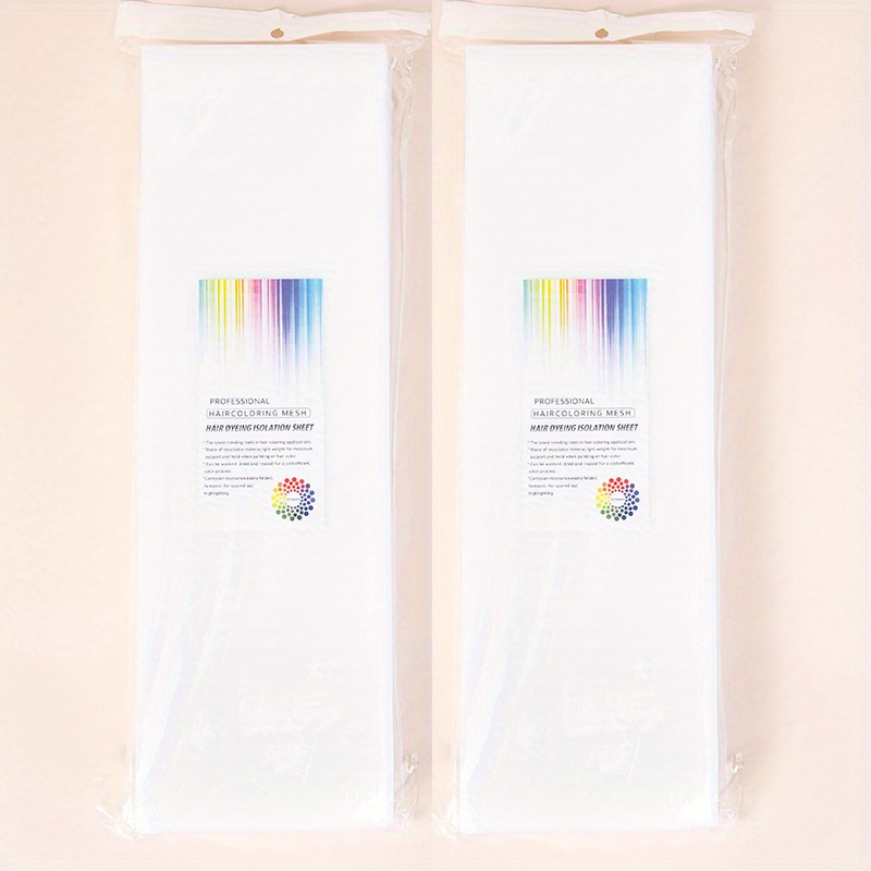 Image of 100pcs Of Professional Hair Color Strips - Quality Color Strips, , Hair Dye Foil High Gloss Hair Salon Styling Tool, Suitable For Hairdressers And Home Diy Use, Pick Dye Paper, Pick Dye Sheet