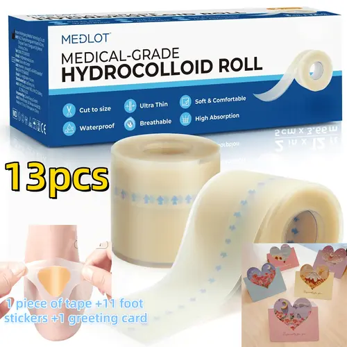 hydrocolloid dressing cut to size Amazon.com: Hydrocolloid Roll for Wound Care, (2in*11.8ft) Hydrocolloid Bandages, Cut-to-Size, Medical Grade Hydrocolloid Roll with Self-Adhesive, Ultra Absorbent, Flexible & Waterproof, First Aid Kit Essential : Industrial & Scientific
