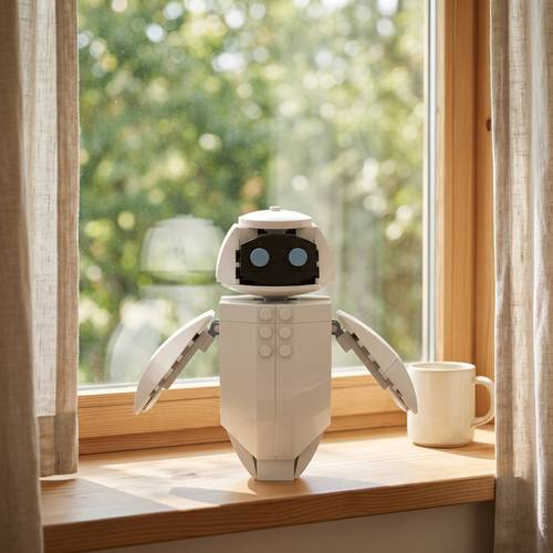 imagen del artículo danstos -size eve robot building blocks toy, 152 piezas, ideal como regalo para niños, regalo de navidad y regalo de