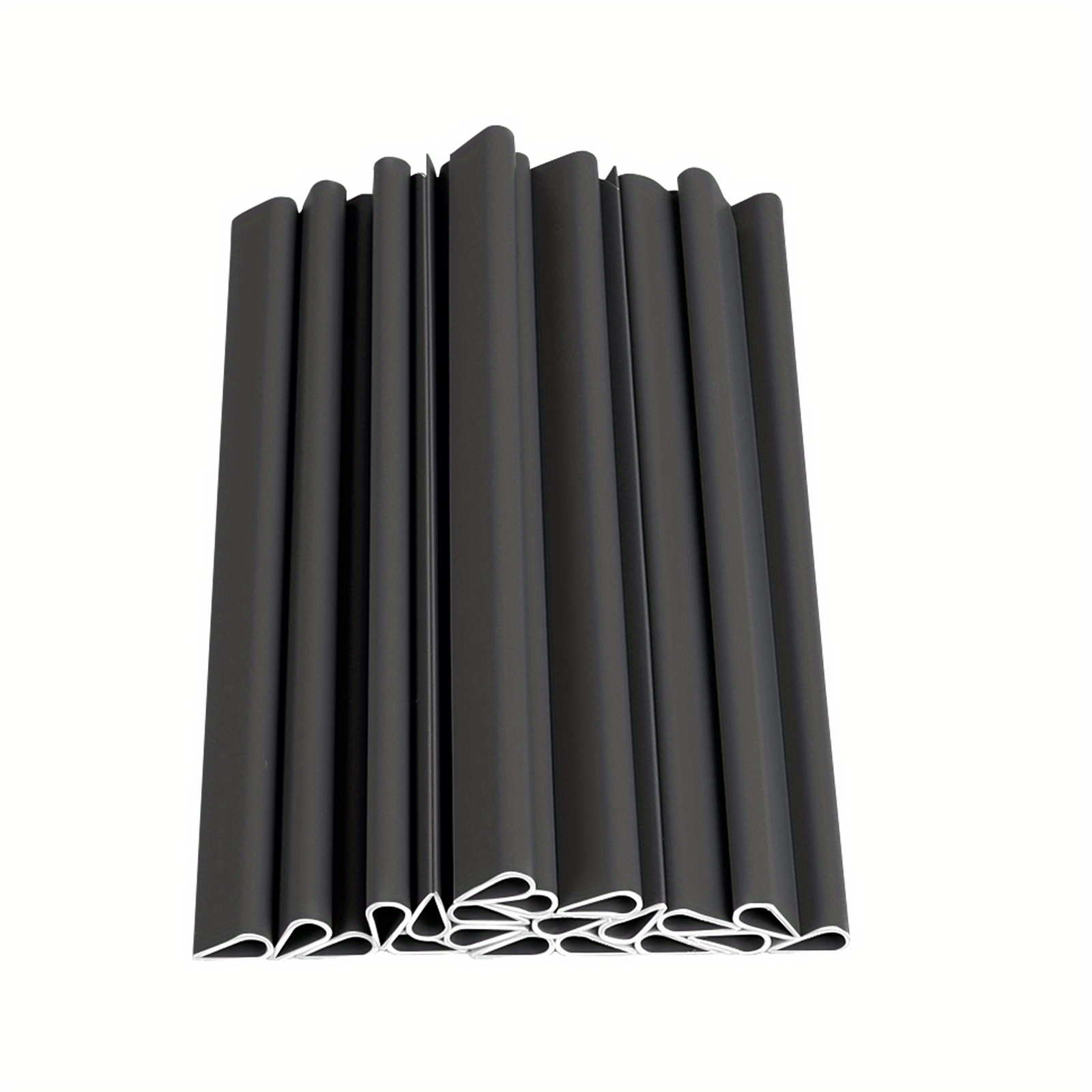 50pcs Fastening Clips Clamping Rails For Pvc Privacy Strips Fence Panel
