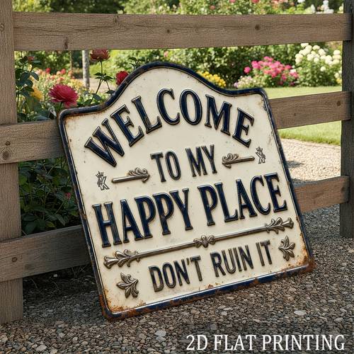 2d flat 2d flat 2d flat 2d flat vintage welcome to place acrylic wall art sign 1pc 2d flat print rustic farmhouse decor art suitable for porch patio front door garden fence yard entryway outdoor wall
