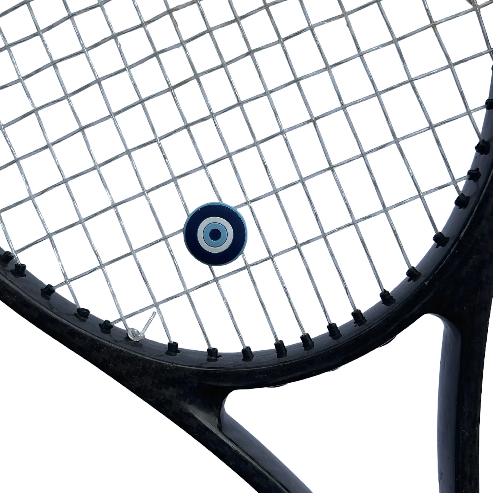 TEMU Wb Warner . Harry Potter Merchandise Tennis Racket Shock Absorber, Fashionable Contrast Eye Pattern, Effectively Reduces Impact Vibration And