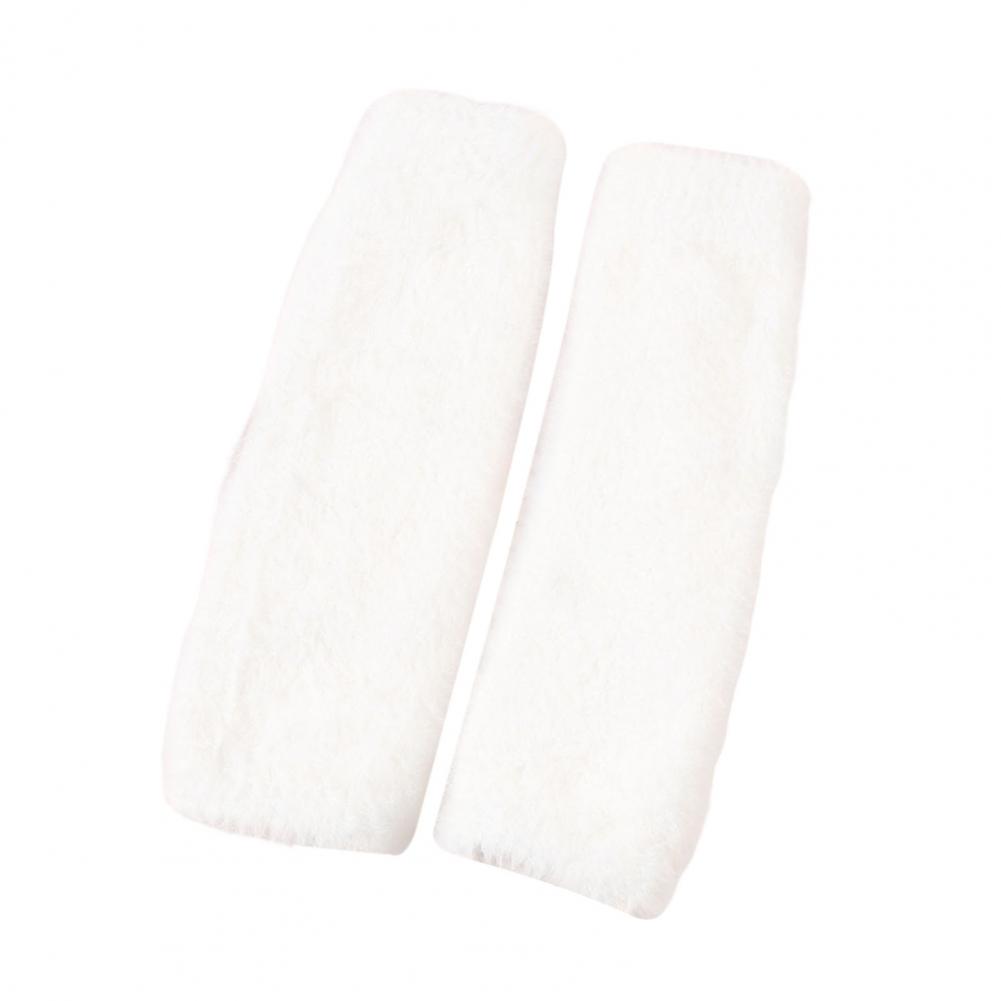 Image of Winter Mittens Half Finger Gloves Arm Warmers For Fall Winter Non-slip Cycling Arm Covers With High Elasticity
