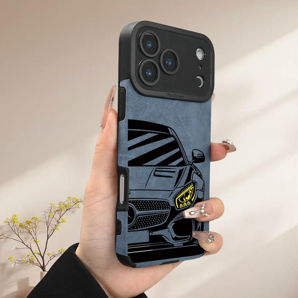 Image of Phone Case: For Phone 18 Pro Max, Car Pattern Phone Case, Premium Texture, Precise Cutout Design, Shockproof Protection, Trendy , Gift For Lovers, 17 16 15 14 13 12 11 Pro Max