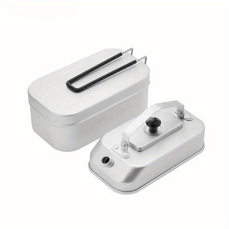 1pc large capacity aluminum storage box with   portable durable outdoor home decor camping travel gear camping gear minimalist style durable aluminum box outdoor storage 0