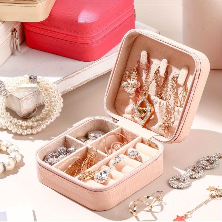 8 20pcs travel jewelry case bulk bridesmaid gift boxes small jewelry box mini organizer box for   gift for valentines day mothers day christmas and graduation season Product details 5