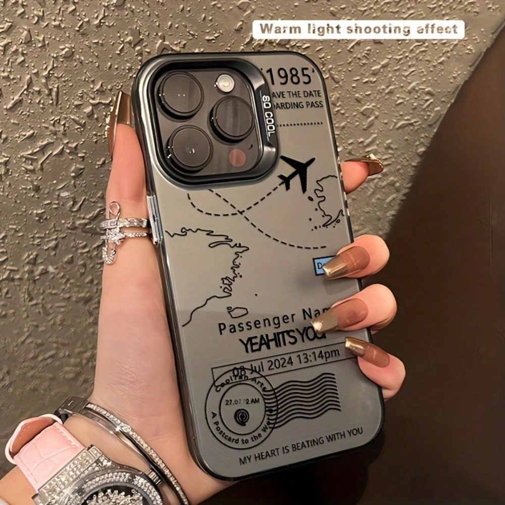 Phone Case - Phone Case Featuring , With A Vibrant, Laser- Back And A Contrasting Frame, Suitable For Iphone 17, 17air, 17pro, 17promax, As Well As 16, 15, 14, 13, 12, 11 Pro, Plus, , 16e, Sms21, S22