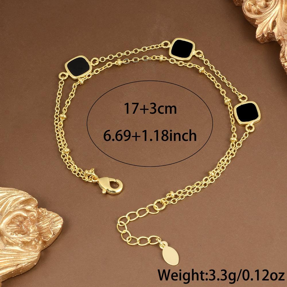 Geometric Square Bracelet for Women Stylish & Versatile Accessory