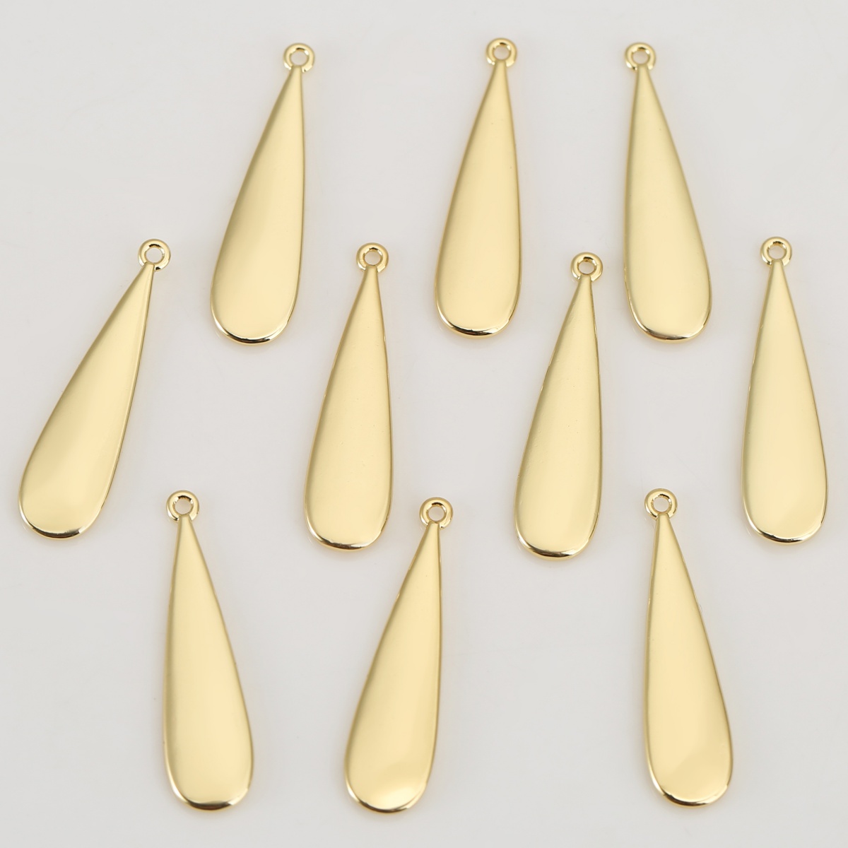 10pcs Copper Minimalist Pendant and Chain Accessory Set
