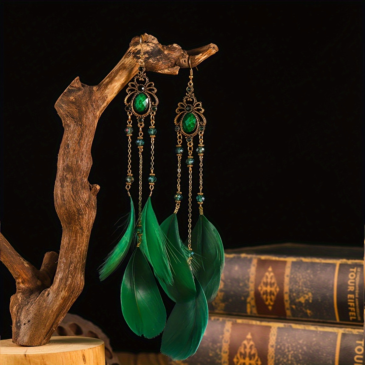 Vibrant Long Tassel Earrings Designed For Women, Perfect As Jewelry Additions For Everyday Parties And Formal Events, Featuring A Vintage Bohemian Style, Ideal Gifts For Her