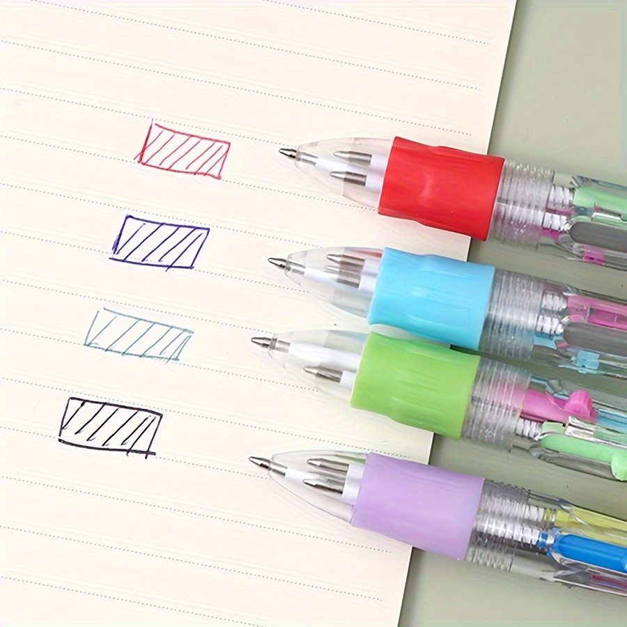 24 creative four-color halloween themed mini pens showcasing    , mixed with four colors (green, blue, pink, red),   party gifts, gifts, and office supplies., party favors, office stationery, fun accessories,   style, durable plastic, lightweight pen, themed stationery, novelty pen, gift  , students supplies, school supplie, pen for writing Product details 0