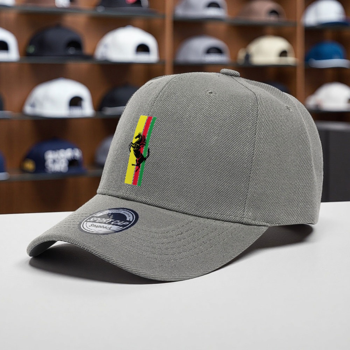 1 stuk Charles Leclerc 16 F1 2024 Vintage Print Baseballpet