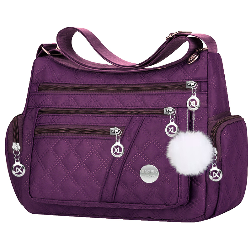 TEMU Sac à bandoulière élégant pour femmes - Design coréen, sac à main spacieux pour femmes, sac en tissu décontracté, porte-telephone, style