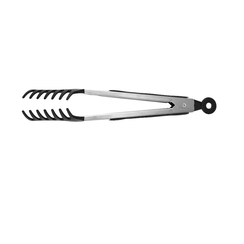 TEMU 1pc Long-handled Noodle Tongs, Heat-resistant And Easy To Clean, Easily Grab Pasta, Salad, Grilled Meat, Non-slip And Won't Drop, Suitable For