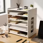 LocalDrawer Storage, Six-tier Desktop Organizer with Enhanced Stability, Perfect for Stationery, Cosmetics, and Office Supplies; Ideal for Offices, Schools, and Bedroom Bookshelves.Open in new tab.