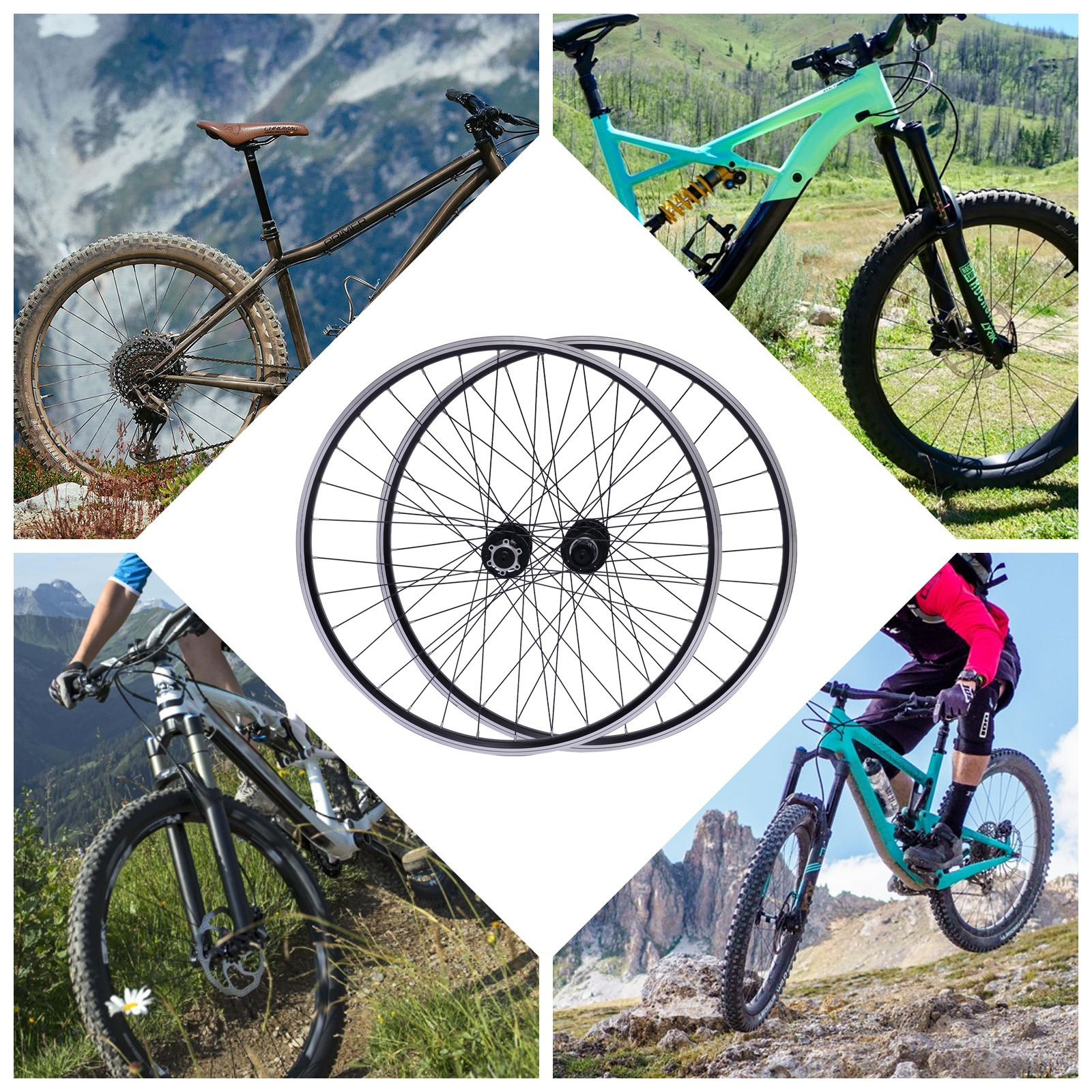 set ruote mountain bike pollici in Temu Italy - Main Image