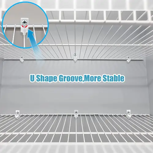 wire shelf clips sold on Temu United States