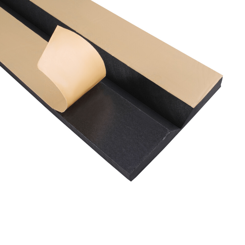 2pcs Rubber Wall Corner Guards with Reflective Strips