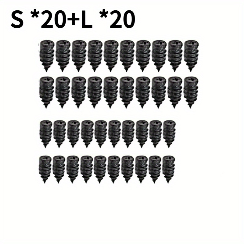 TEMU 40/80pcs Quick Tire Repair Kit, Screw-type Tire Puncture Plugs For Cars, Motorcycles, Trucks & Tractors – Essential Tire Accessories, Vehicle