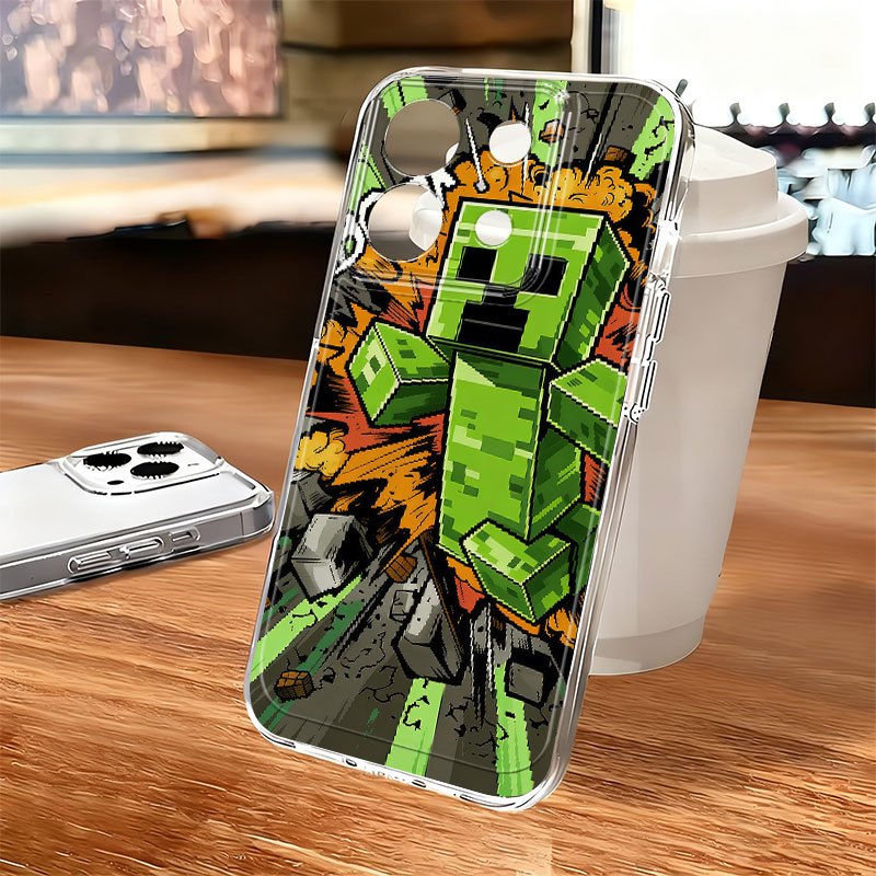 TEMU Phone Case: Phone Case, Suitable For Redmi 10, 12c, 13, 14c, A1, A2+, A3, Note 8, 9, 10, 11s, 12, 13 Pro+, Transparent Full-coverage Tpu, Xiaomi