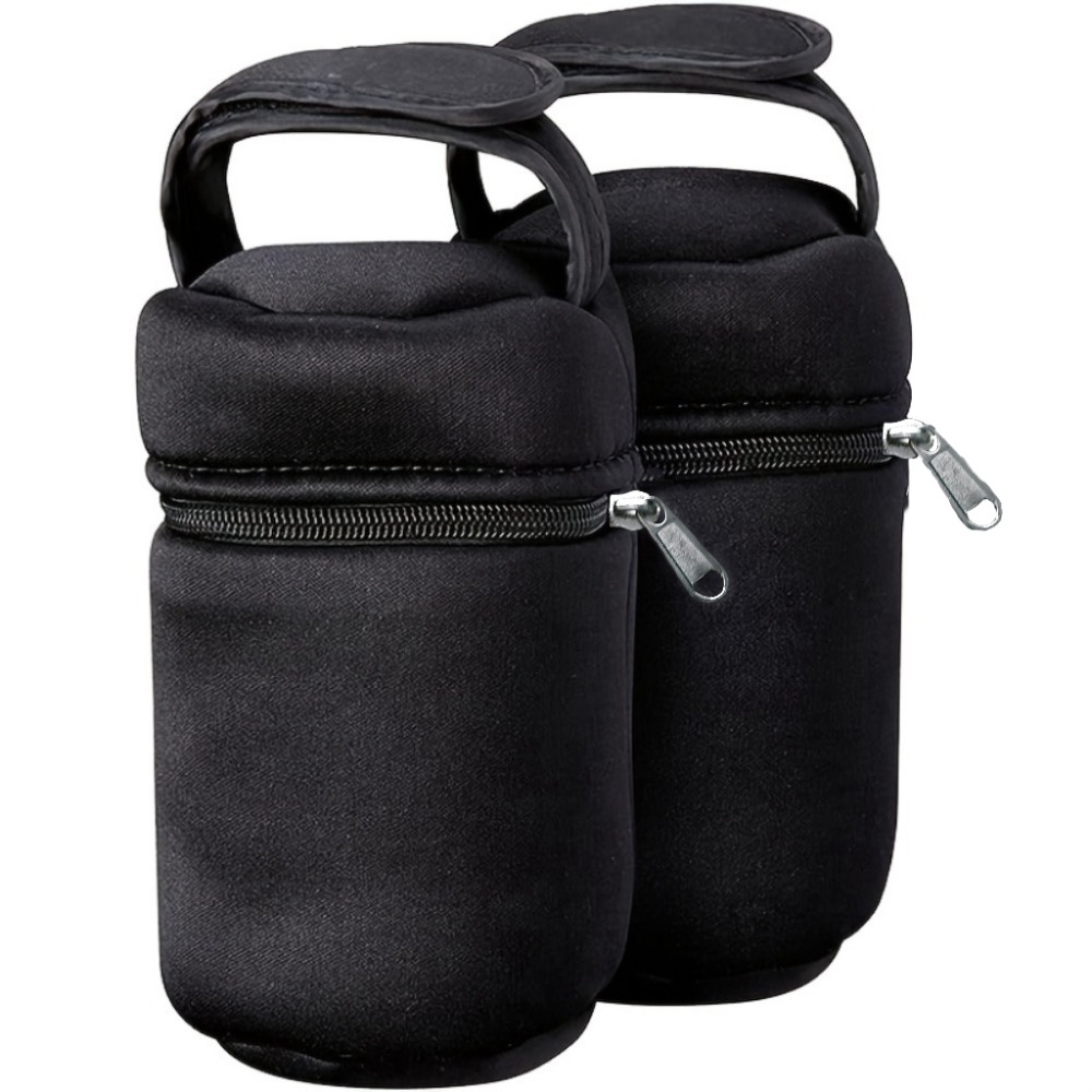 TEMU 2pcs Insulated Bags, Lightweight Design, Adjustable Handle, Water Hot Or Cold. Suitable For Strollers And Best Gift For Breastfeeding Or