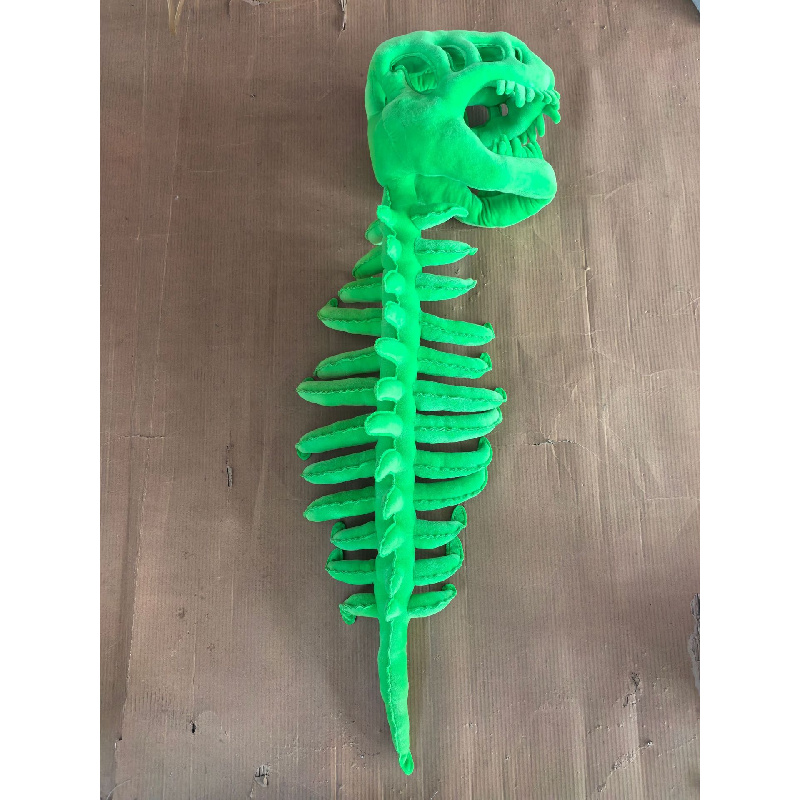 TEMU Soft Dinosaur Skeleton Costume Realistic Skull And , Wearable Plush Dress Props, Suitable For Role-playing, Animal-themed Parties, Halloween