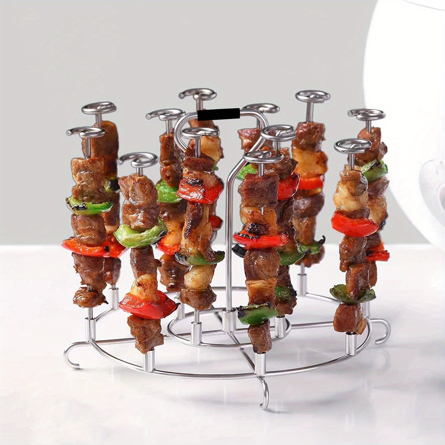 Brochettes Friteuse Air Leefasy - Lot 10 Brochettes Inox Réutilisables 10cm