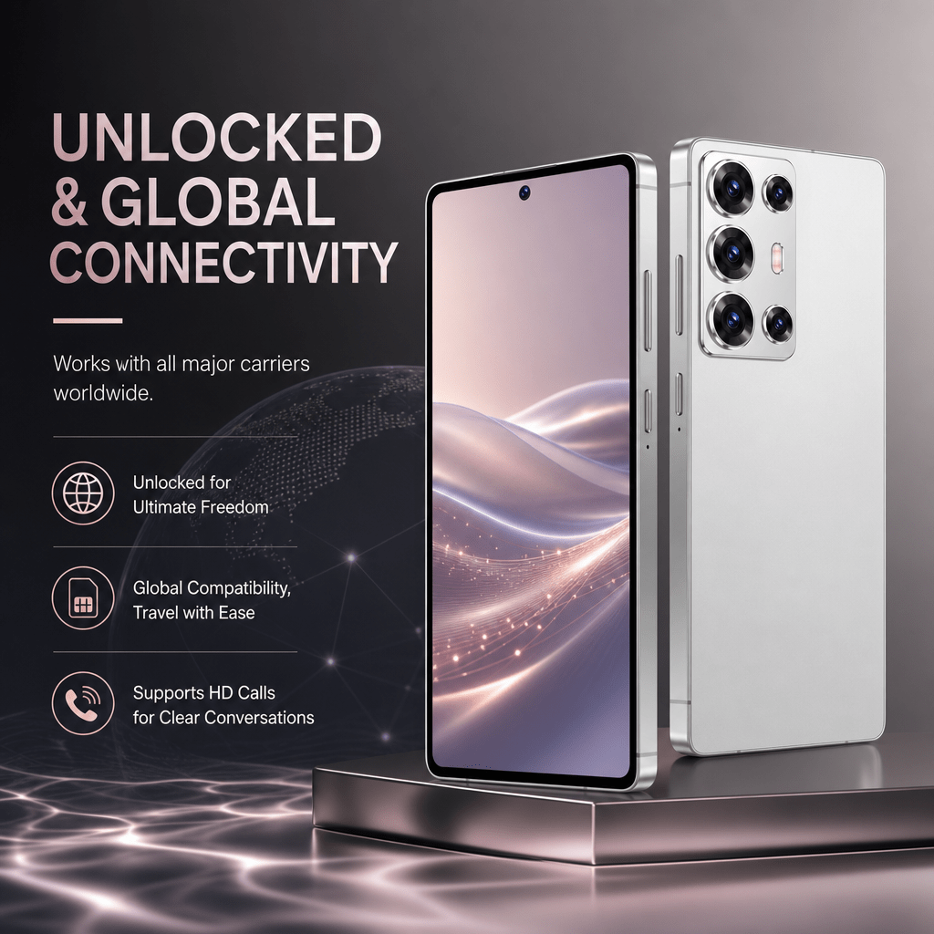 courier backup unlocked phone 6 8 hd   screen 4gb   64gb rom expandable   facial recognition full bundle elderly gift Product details 2