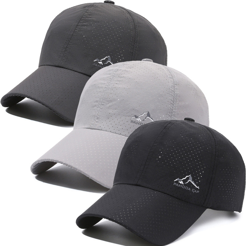 TEMU 3 Piece Set, Outdoor Casual Sports Duckbill Cap For Spring And Summer, Sweat Absorbing And Quick Drying Breathable Baseball Cap, Sun Shading