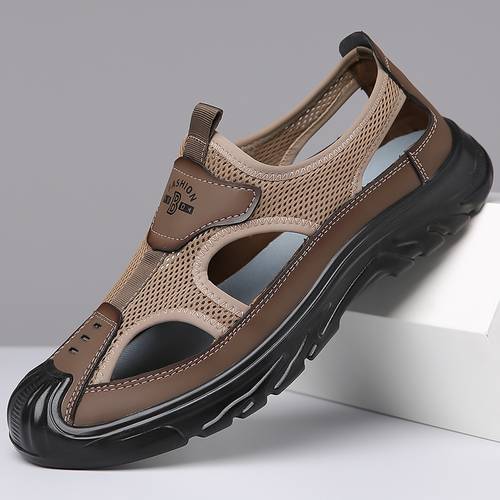 item picture sneakers mens new summer breathable mesh slip driving outdoor activities and the beach outdoor hiking shoes sport shoes for gym