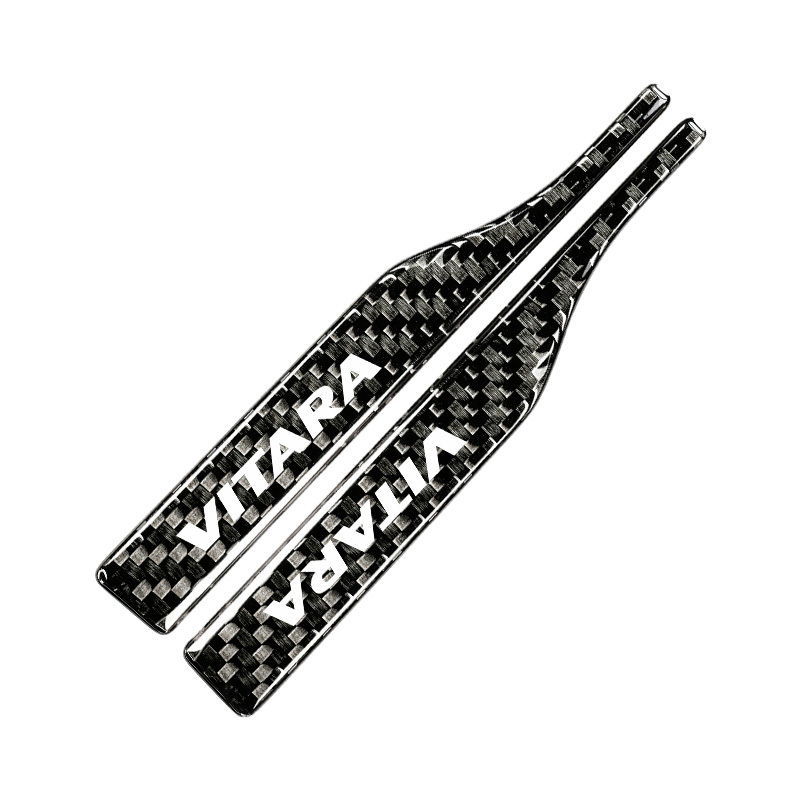 TEMU di adesivi per specchietti laterali con texture in fibra di carbonio, progettati per prevenire e graffi sugli specchietti laterali, proteggendo