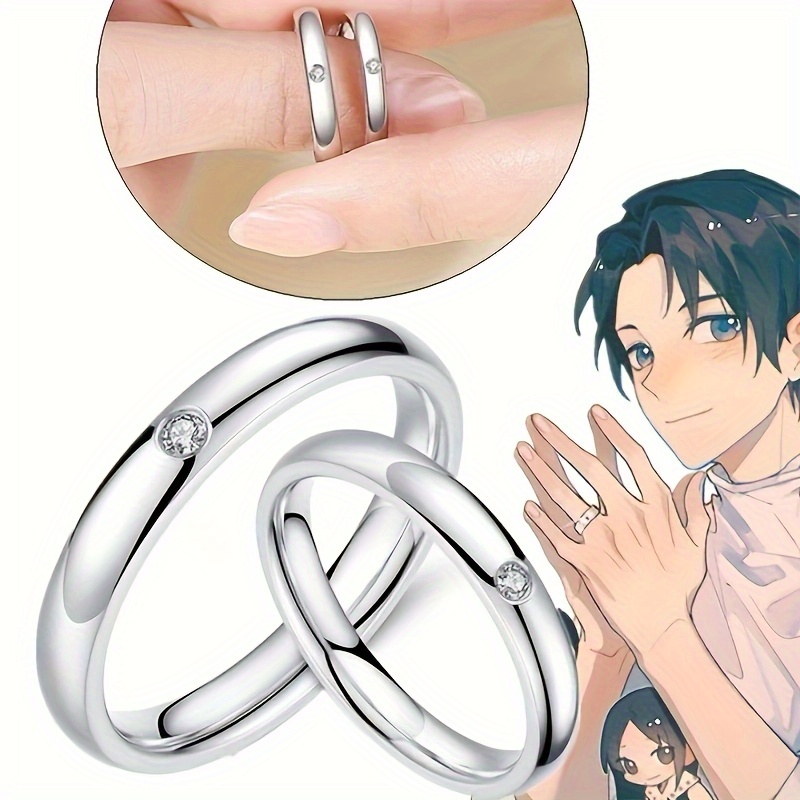 Anime inspired wedding rings | Beachweddingtips.com