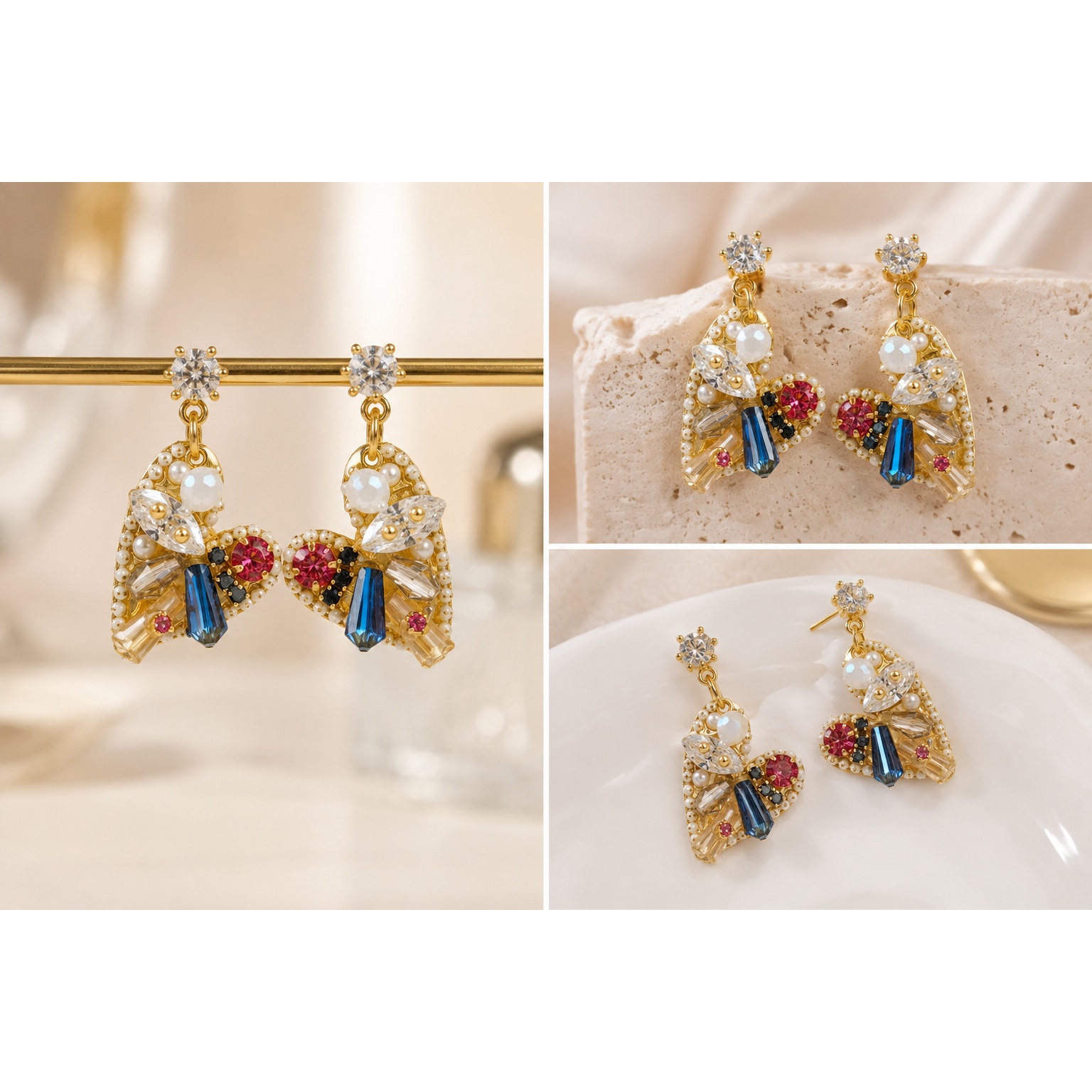 Women's Elegant Graceful Earrings with Sophistication