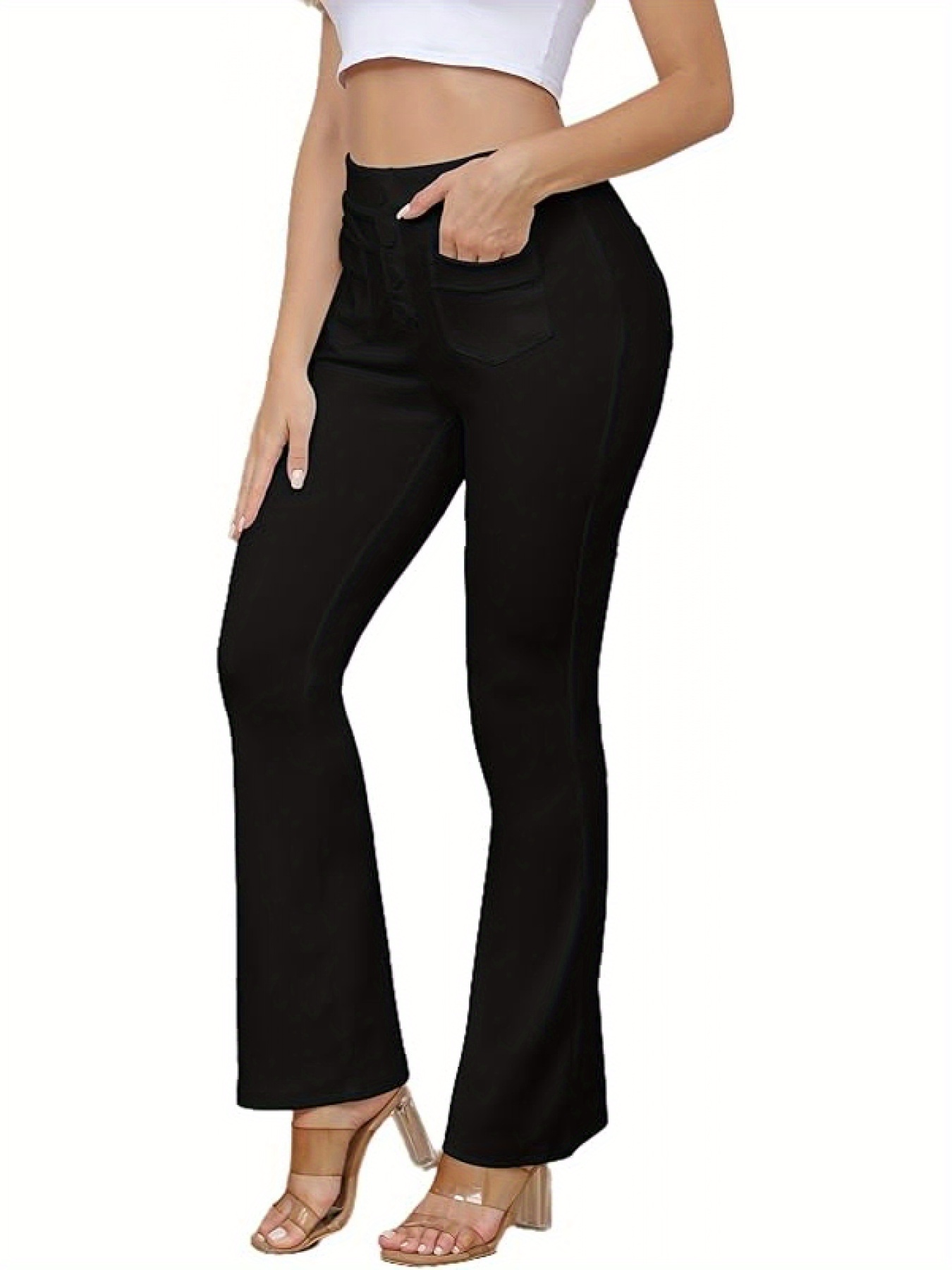 boot cut pants sold on Temu United States