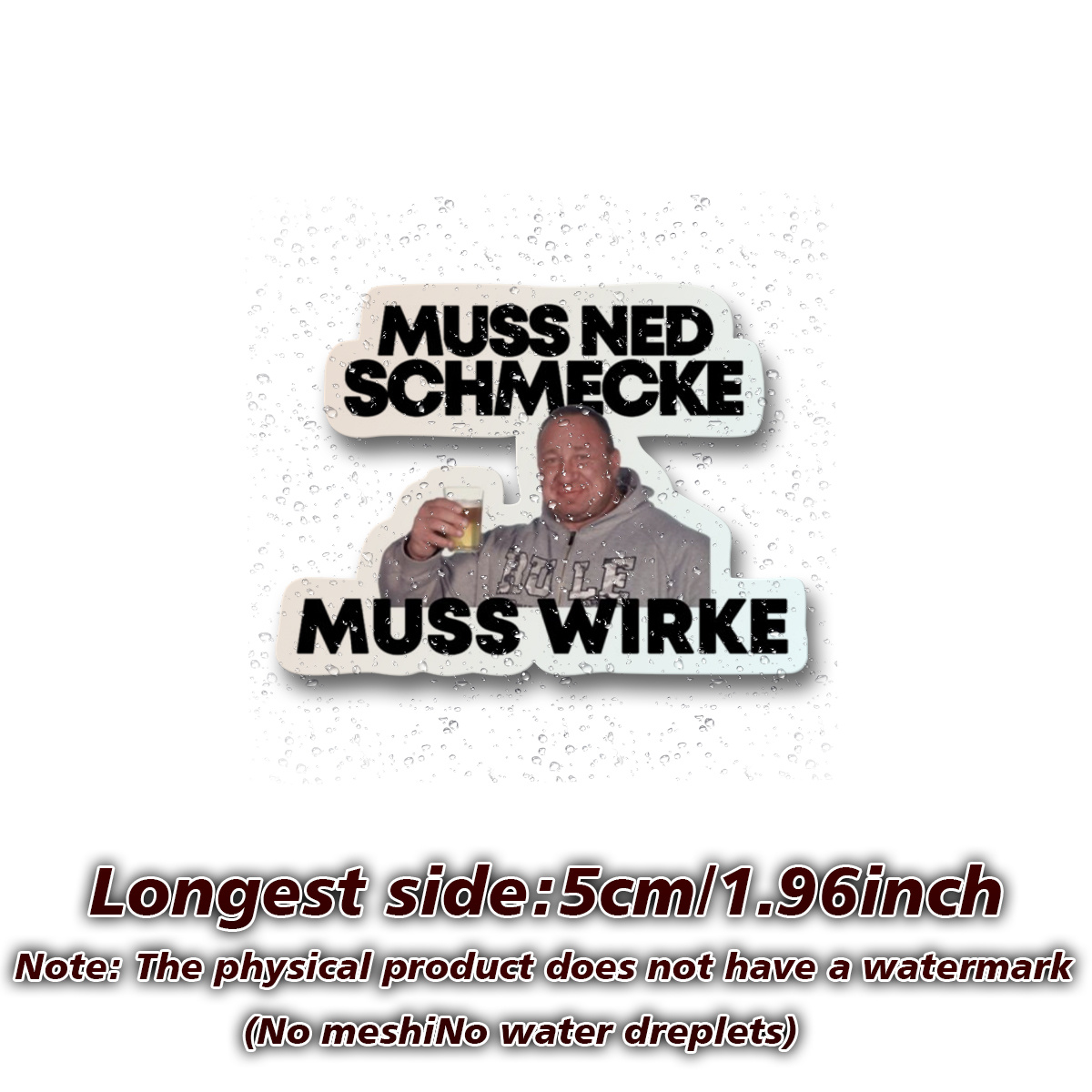 4pcs/sheet Markus Meme Sticker Vinyl Car Decals - For Car Bumpers, Windows, Laptops, Trucks, , Water Bottles, - Durab Le And Versatile