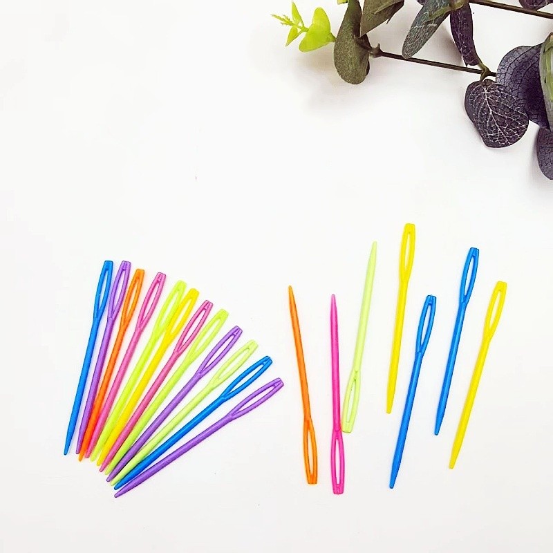 Pack of 148 Large Eye Sewing Needles for DIY Crafts