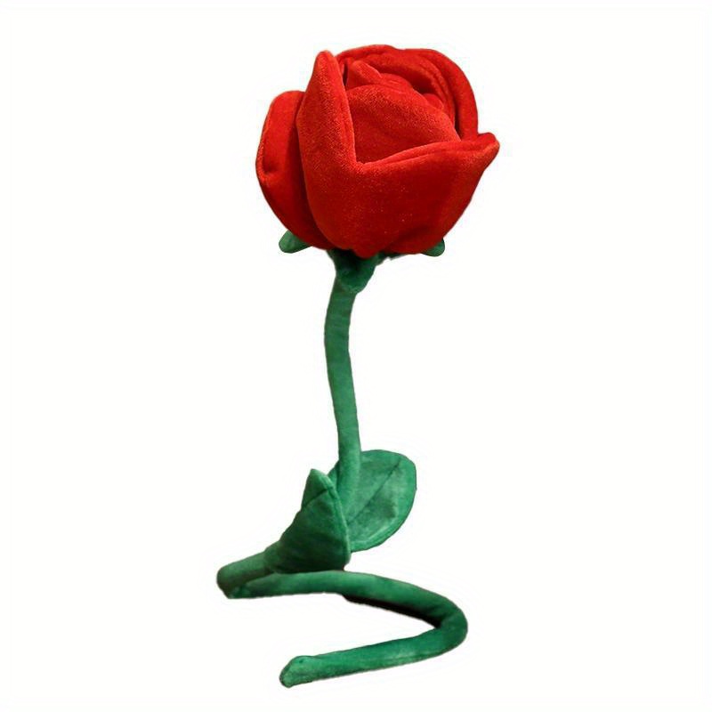 Image of 85cm Large Artificial Rose Red Fabric Flower For Home Decoration, , Qixi Festival, Valentine's Day Gift, Mother's Day Gift