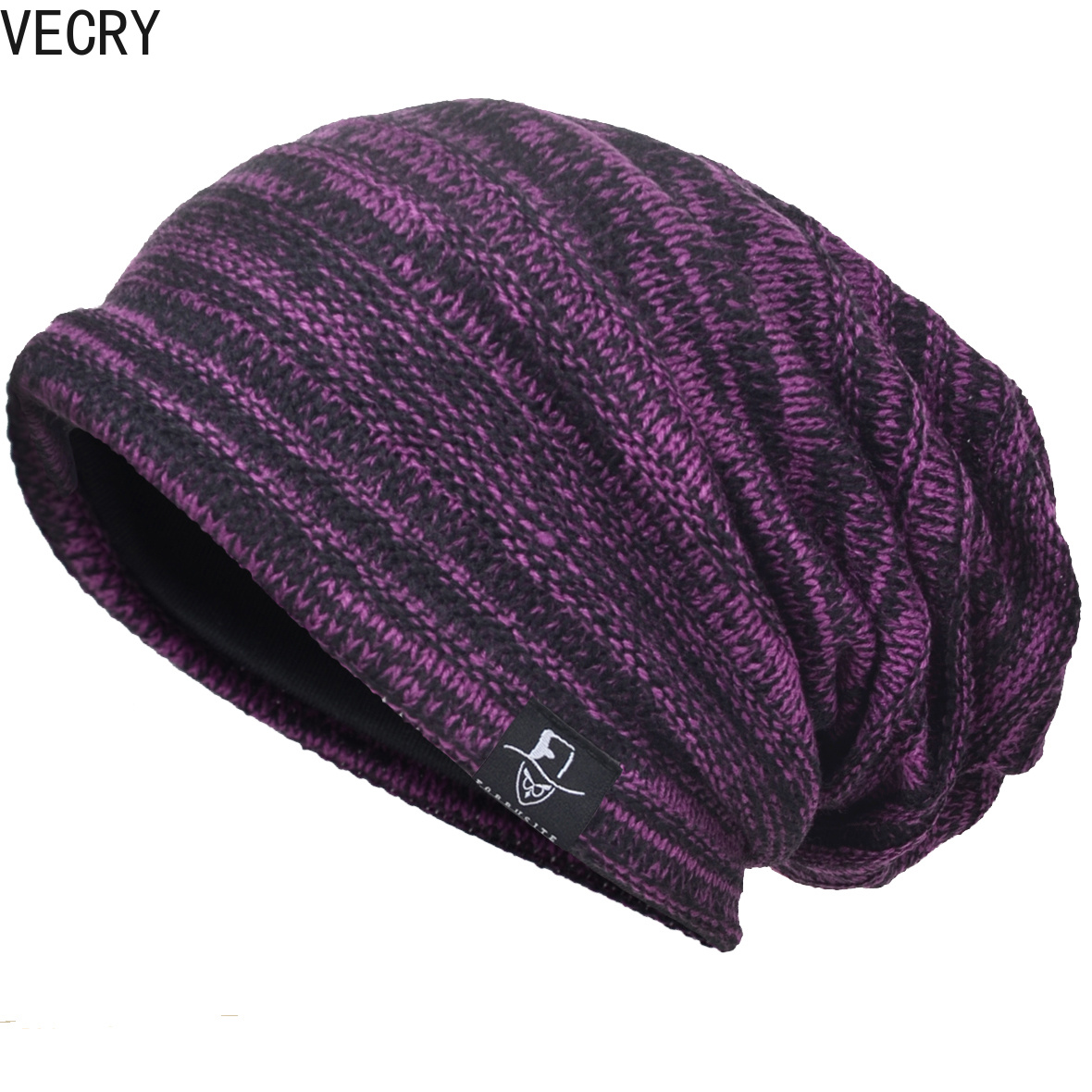 mens oversize skull slouch beanie large - Temu display picture 1