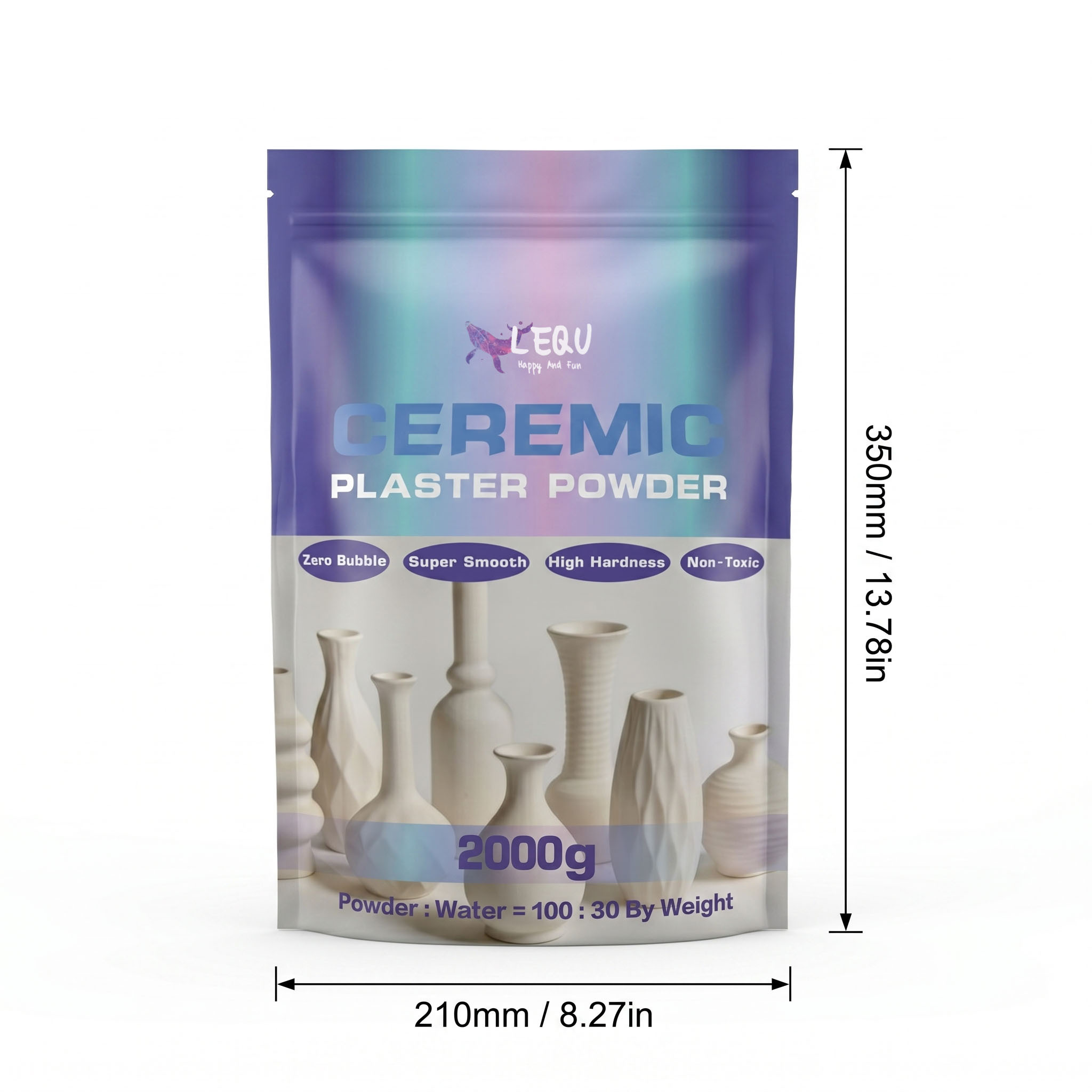 Image of 1kg/2kg High-hardness Quick-dry Gypsum Powder Suitable For Resin Diy Crafts, Plaster Casting For Molds, Setting For Resin, Soap Making, Wax & Decorations, Easy Clean Hard Material For Hobbyists