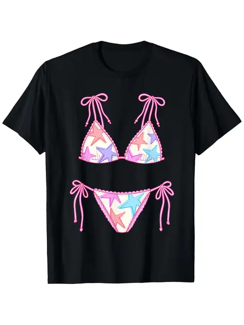 bikini shirts funny sold on Temu United States