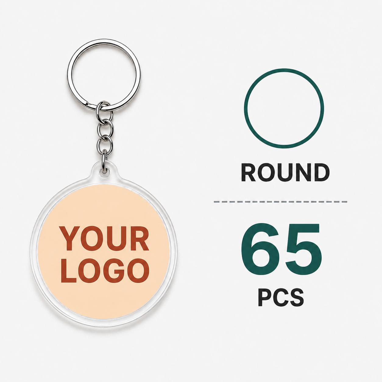 TEMU Portachiavi personalizzati con acrilico, personalizzabili con aziendali e QR. Design professionale disponibile in personalizzate///a cuore.