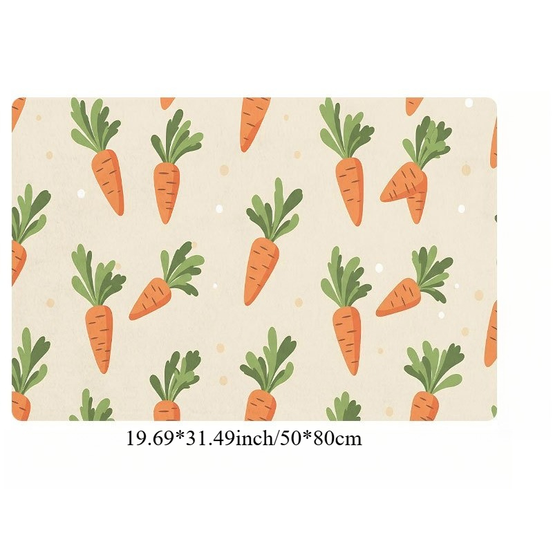 TEMU 1pc Tapis en Flanelle Épaissie pour Cachette - Coussin d'Entraînement Antidérapant et Lavable pour Animaux, Motif et Feuille, Matelas Durable,
