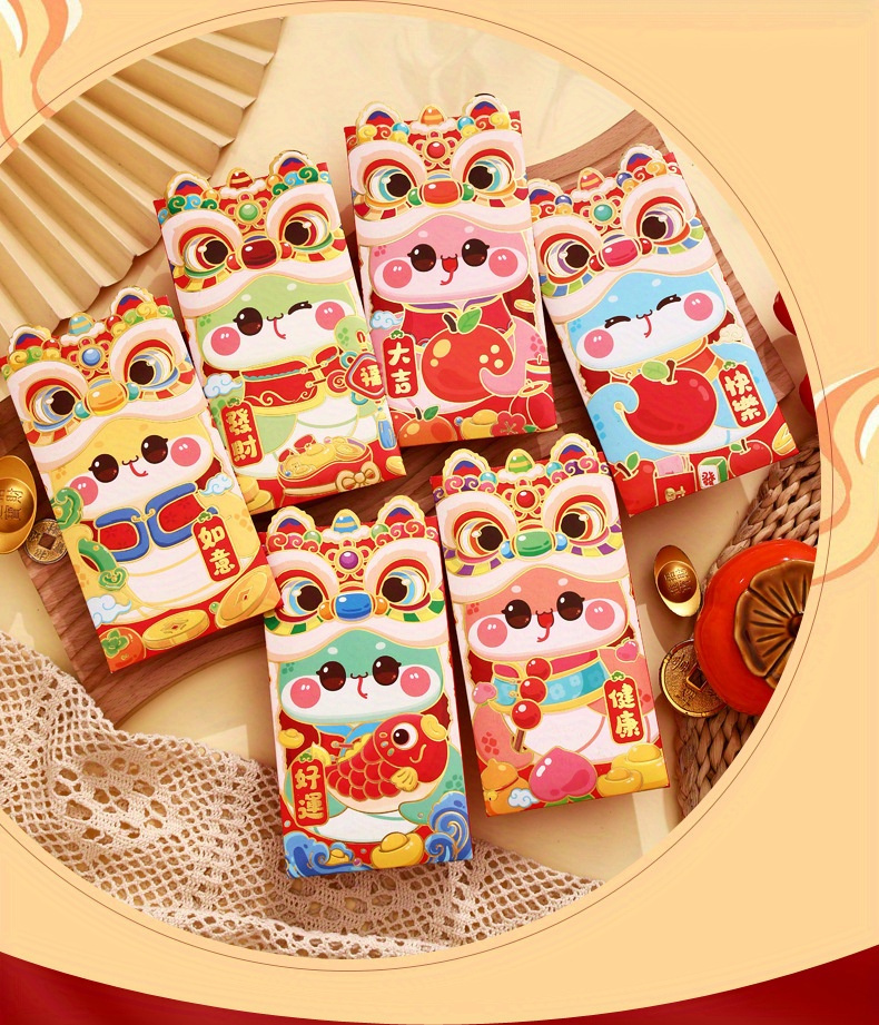 2025 year of the snake chinese new year red envelope pack of 30 3d snake design   money pouches for spring festival wedding celebrations unique cultural keepsakes for all ages major material paper applicable age group 14 details 1