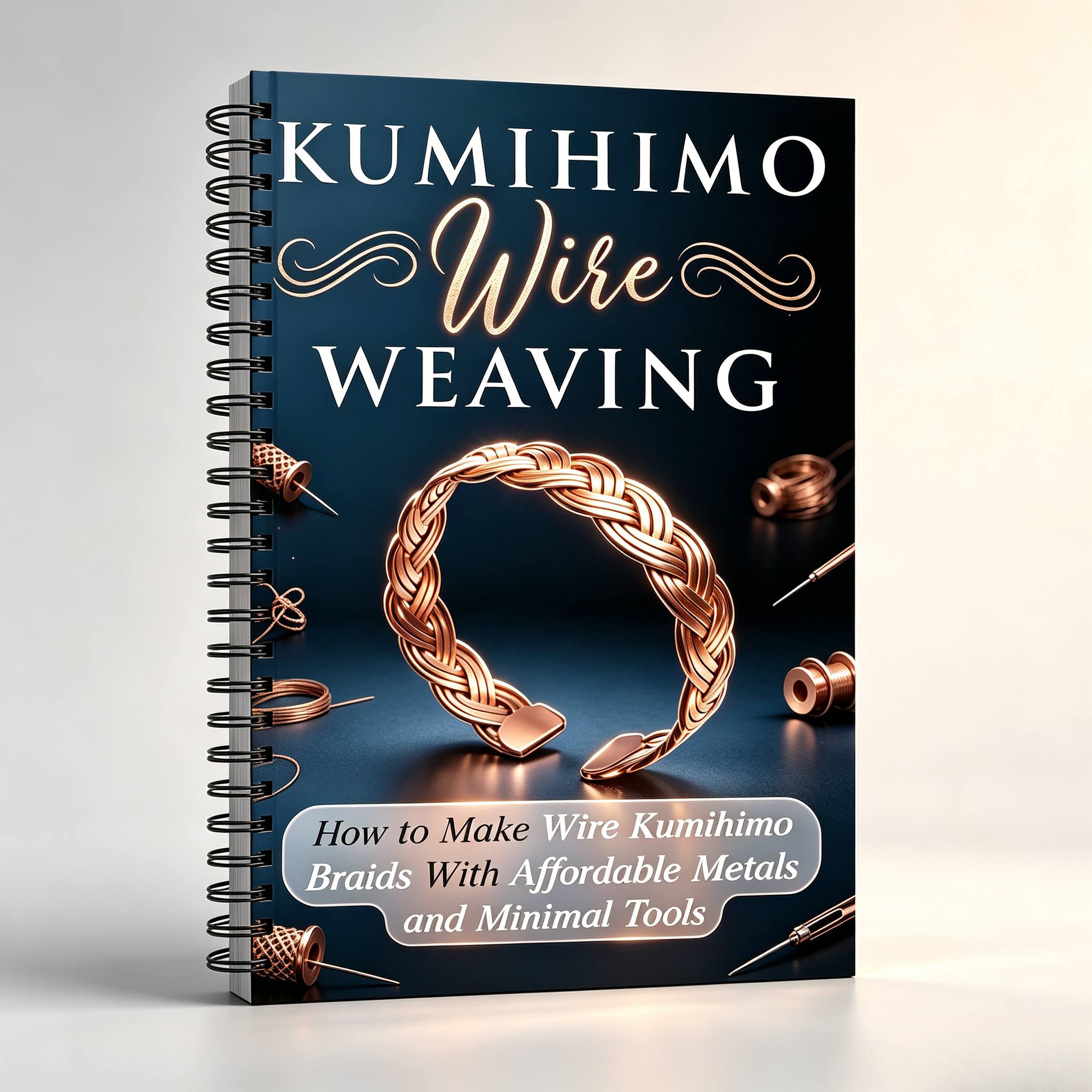 TEMU Subject Notebook | English Version Of Wire Weaving Notebook, Beginner-friendly Wire Weaving Loop Car, Copper Wire Craft Notebook, Gifts For And