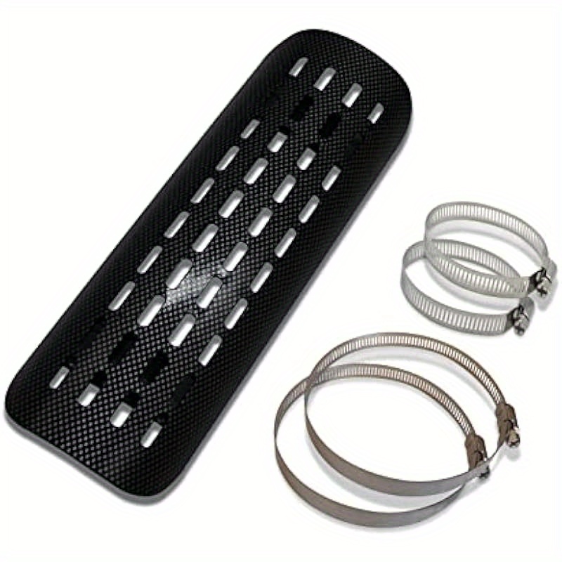 Universal Saddle Shield Heat Deflector Insulation Pad Motorcycle Cafe Racer ATV