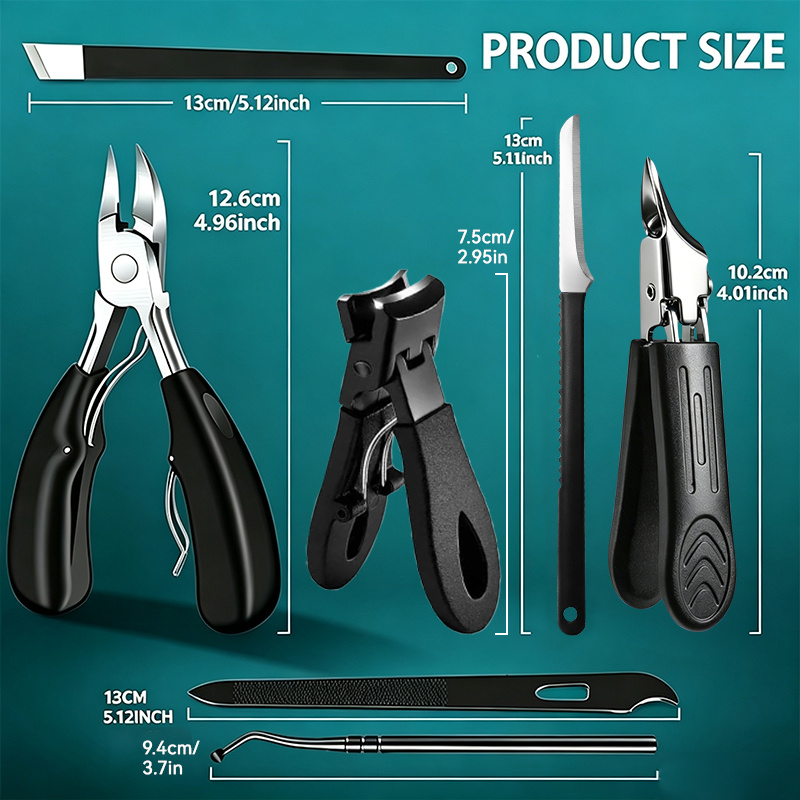 7pcs Professional Ingrown Toenail Tool Set