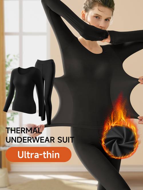 1 juego de conjunto de ultrafino para mujer otoño/invierno, diseño de color , tecnología de terciopelo alemán + corte 3d, y no voluminoso