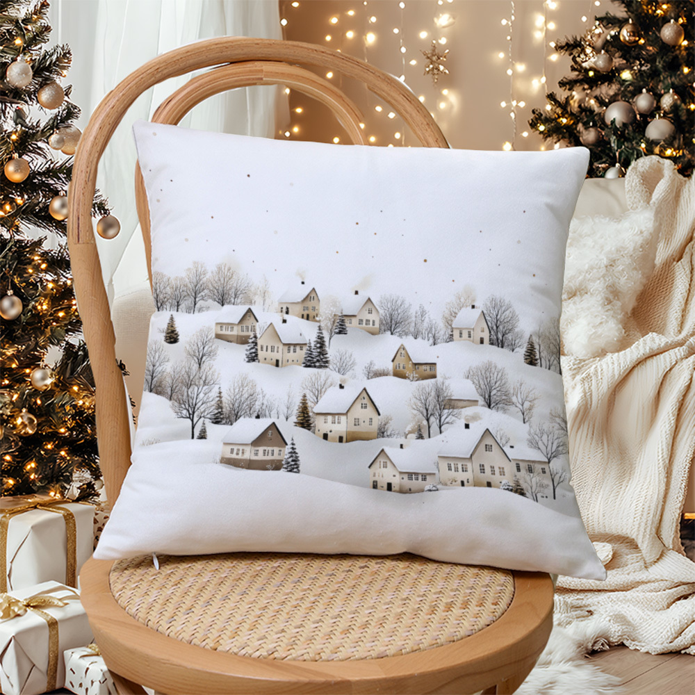 

Christmas - , Washable, For Sofa, Bed, And Car Decor ( Not Included)