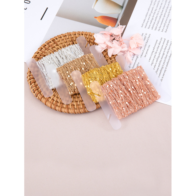 2 Meters Sequin Chain Necklace Bracelet, Handmade DIY
