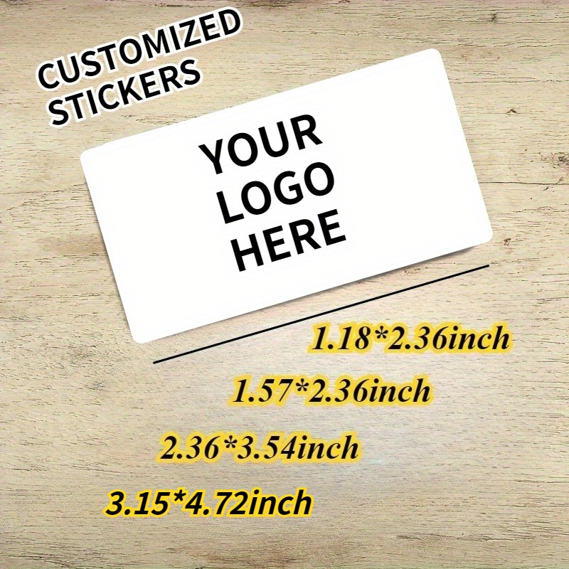 Personalized Business Labels Custom Logo Stickers & Labels - Design ...